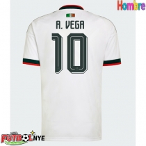 Camiseta México Alexis Vega #10 Visitante Equipación Mundial 2026 manga corta